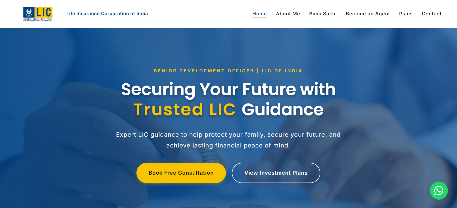 LIC Development Officer Website